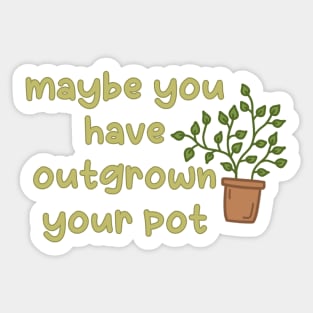 plant lover Sticker